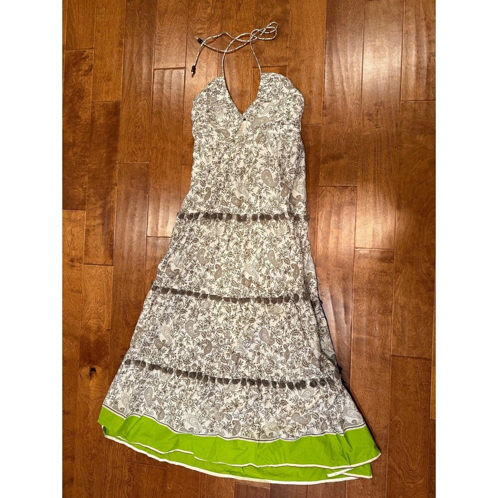 Venus floral halter maxi dress size 8 NWOT
